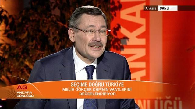 Melih Gökçek Ankara Günlüğü’ne konuk oldu