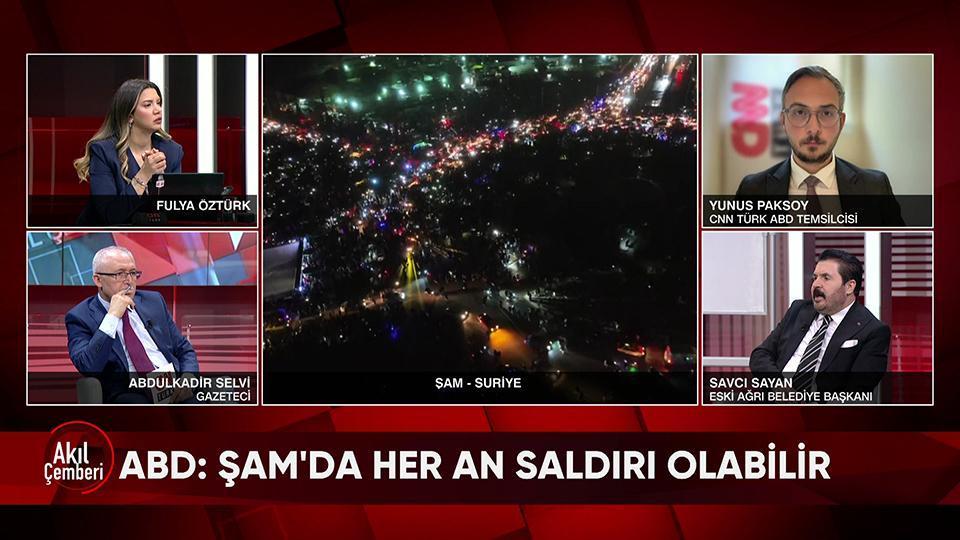 ABD'nin çekileceği kandırmaca mı? İsrail'in asıl hedefi Türkiye mi? Saldırı uyarısı: Şam'ı kim karıştırmaya çalışıyor? Akıl Çemberi'nde konuşuldu