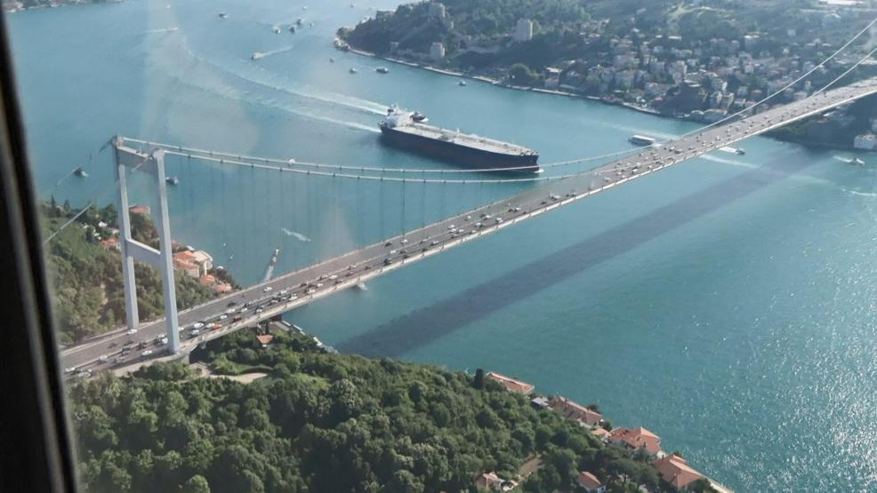 İstanbulda bayram tatili dönüşünde helikopterli denetim