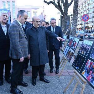 Depremde hayatını kaybedenler dua ve sergi ile anıldı