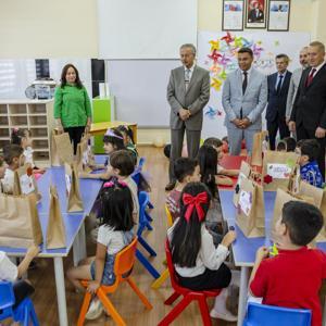Kahramankazanda öğrenciler karne sevinci yaşadı