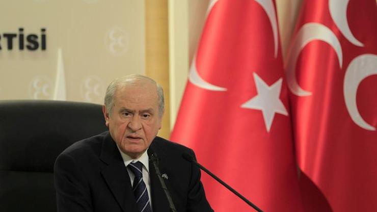 Bahçeli: Silahların gömülmesi lazımmış...